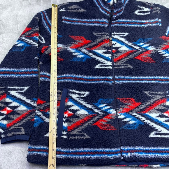 Ariat Centinela Traditional Arts Aztec Sherpa Fleece Jacket Womens‎ XXL NWOT - Picture 3 of 11